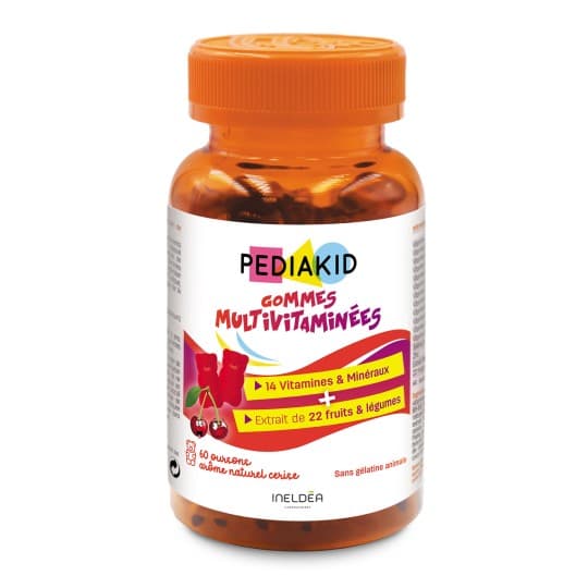 Pediakid gommes multivitaminées – 60 gommes