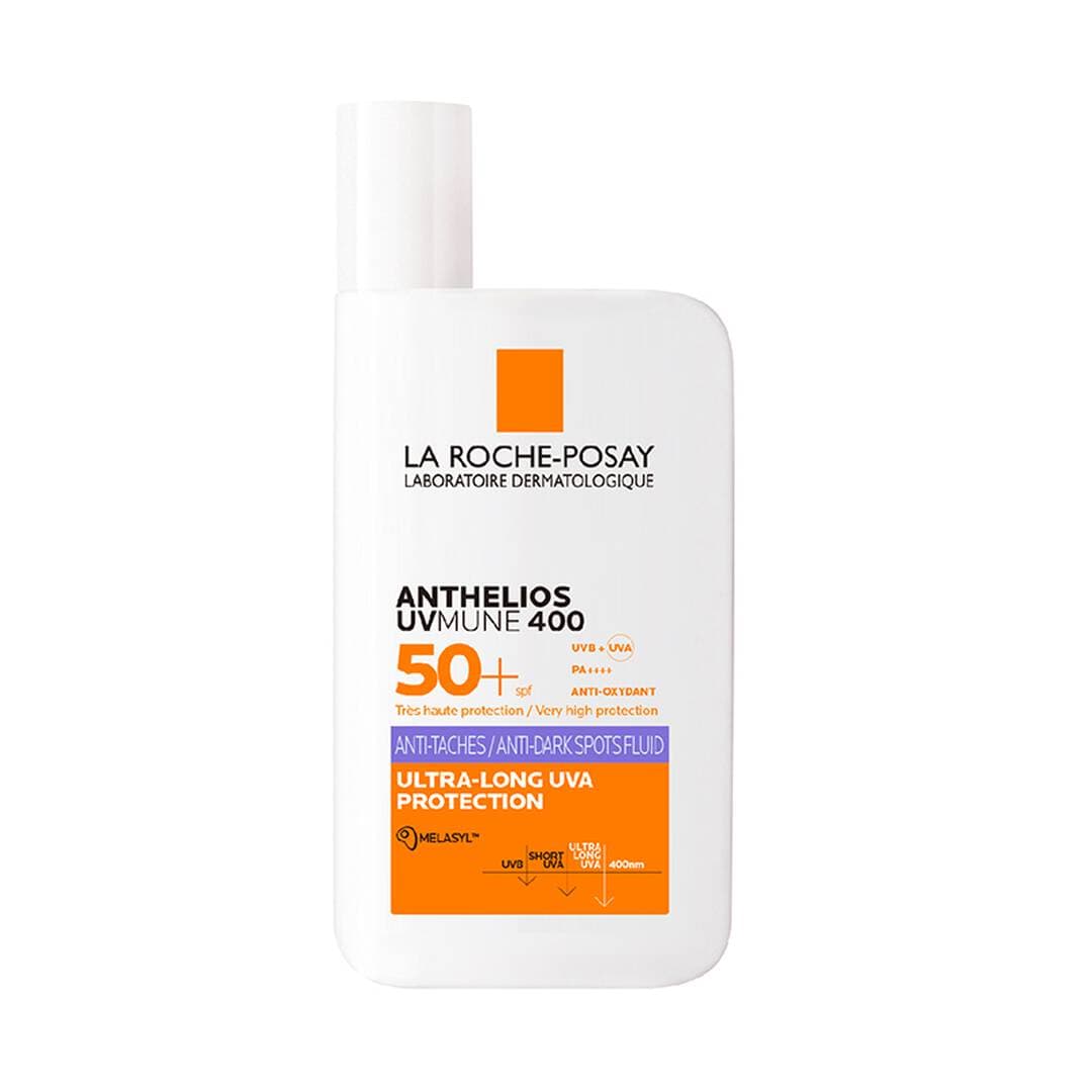 La Roche-Posay Anthelios UVMUNE 400 Fluide anti-taches SPF 50+ = Sérum mela b3 – 10 ML Offert